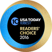 USA Today 10 Best Escape Rooms Award
